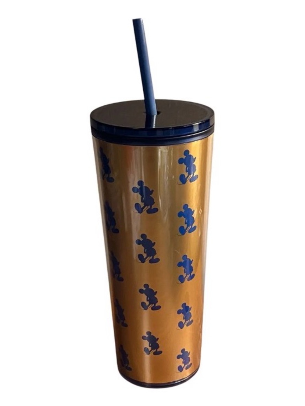 Disney Parks 2022 50th Anniversary Earidescent Mickey Mouse Cup Tumbler